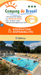 Mobile Screenshot of campingdebrouel.com